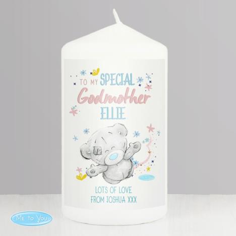 Personalised Me to You Godmother Pillar Candle Extra Image 1
